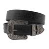 Belt First Layer Cowhide Handmade Wide Unisex Embossed Leather Jeans Casual Youth Trendy Pin Buckle Belt