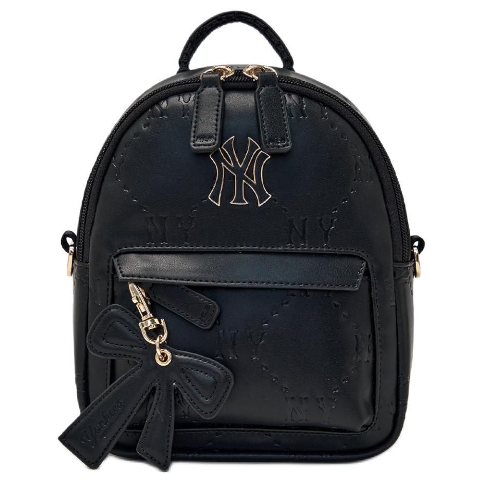 MLB 26 Spring Collection Diamond Floral Pattern 3D Effect Butterfly Pendant Mini Backpack Kids backpack Black 7ABKM036N-50BKS Basic Set Bag 14480₽