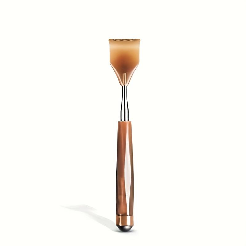 

1pc Creative Multi-Function Retractable Back Scratcher with Rolling Ball Massage Metal Stainless Steel, Ideal for Home & Office Use