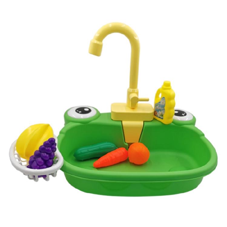 Bath Sink for Bird Kids Kitchen Sink Toy Pretend Play Water Toy for Boys Girls