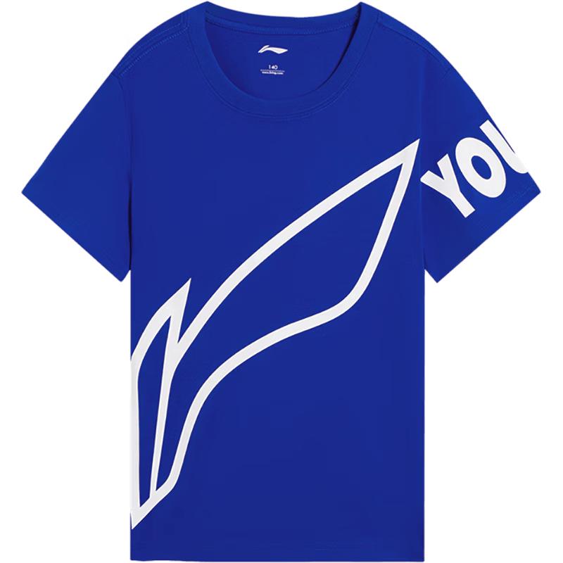 Детская дышащая футболка с коротким рукавом Li-Ning 160