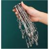 Foldable Steel Underwear Sock Dryer Laundry Rack Flat Head Best Clothes Hanger Airer Rust Resistive Strong Grip Clip