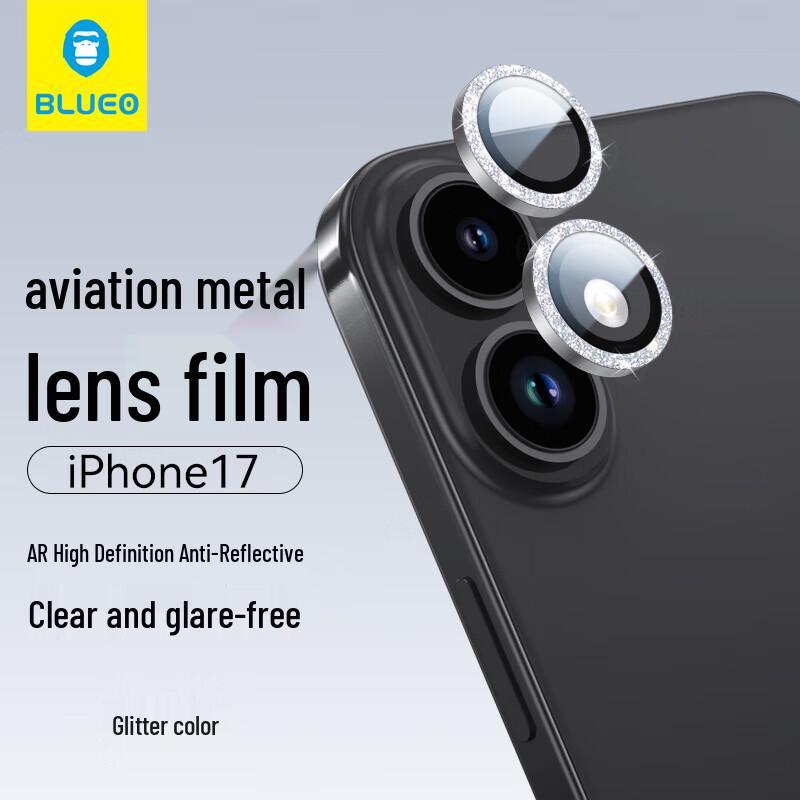 

Mr. Blue Ape iPhone 17 Tempered Glass Camera Lens Protector