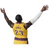 Medicom Toy MAFEX 127 LeBron James Angeles Action Approximately 185mm Tall No. (Los Lakers) Pre-painted Figure,
