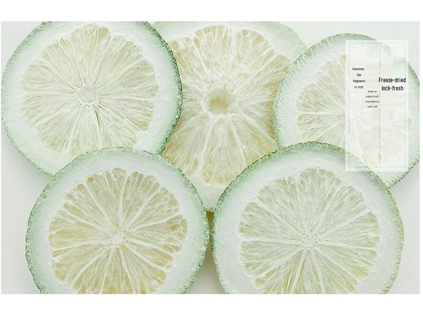 Cold Brew Freeze-Dried Fruit Tea: Green, Orange, Lemon, Passion Fruit Slices