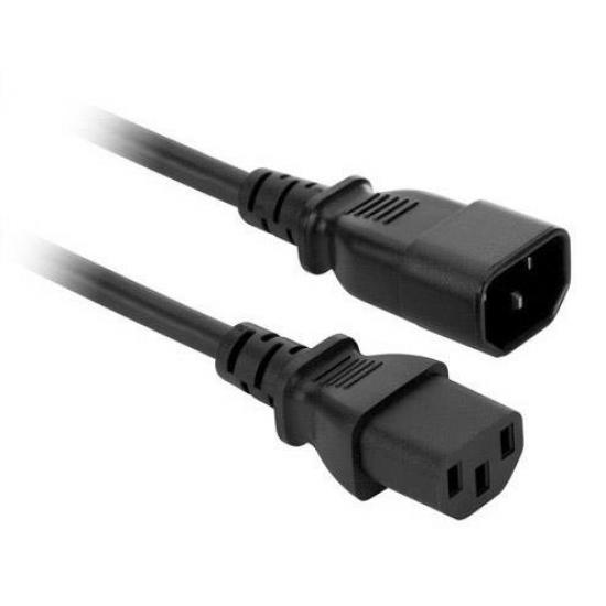 QYD 3m Netzkabel 3 Polig PC Stromkabel Power Kabel IEC 320 C13 10A Kaltgerätekabel Netzkabel für PC, Monitor, TV Fernseher, Drucker, Computer Bildschirm, Projektor Beamer, Spielekonsole etc