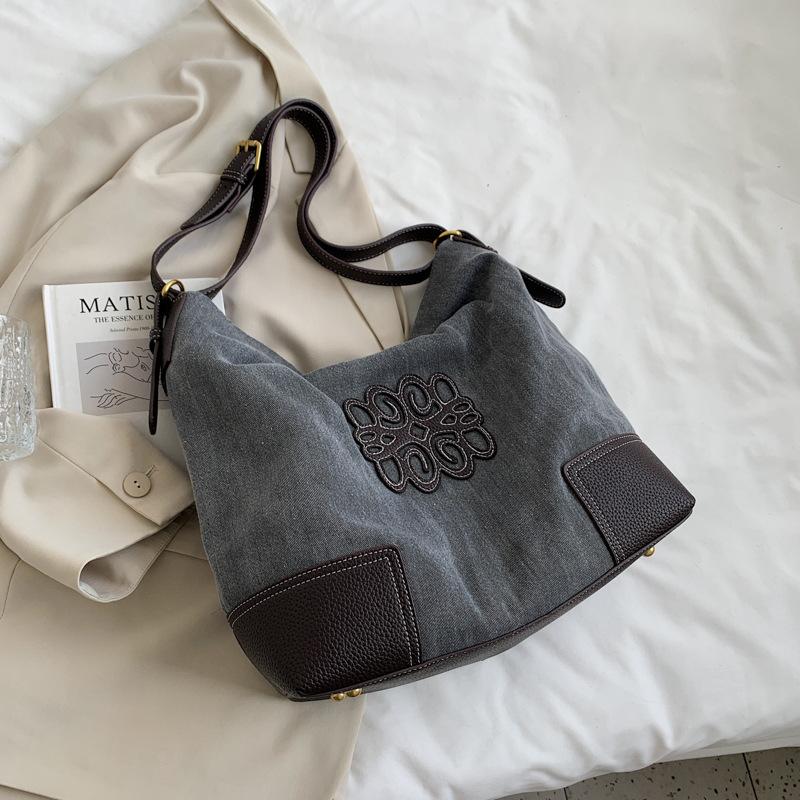 

Сумки Baroness, большие холщовые сумки-тоуты, ретро-сумки для женщин, повседневные сумки-мессенджеры, роскошные дизайнерские сумки через плечо