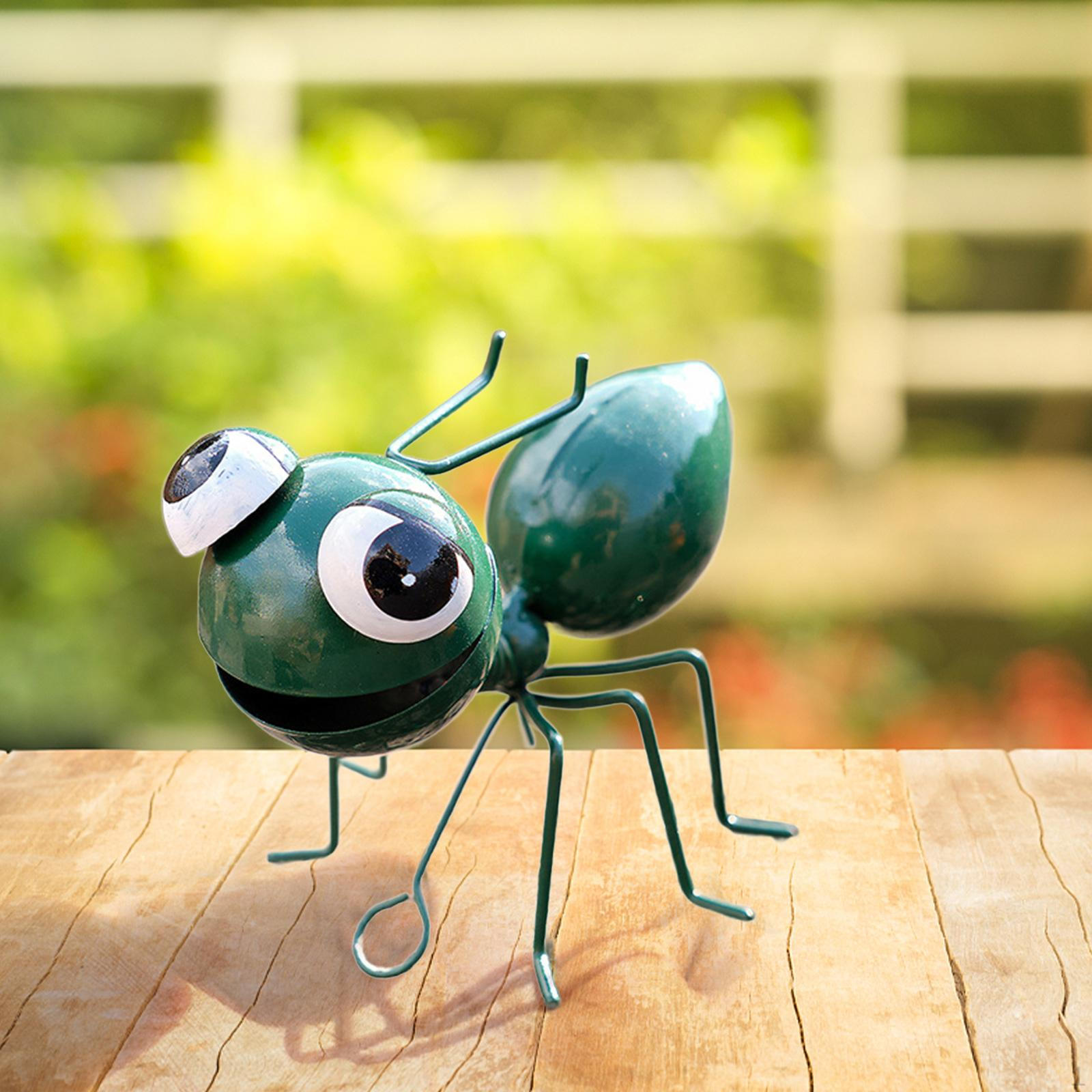 

Украшение стены для двора в форме железа, 8,5 х 8 10 см, очаровательное украшение для забора и дерева для сада зелёный