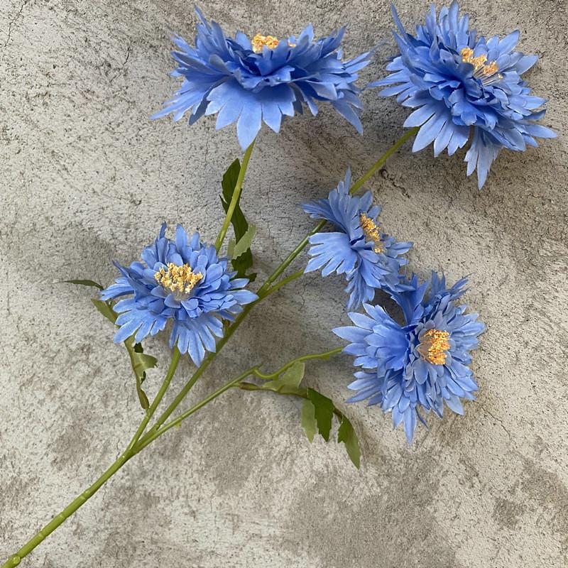 Flower Artificial Bouquet With 5 Prong Fabric Home Wedding And Decoration Hotel