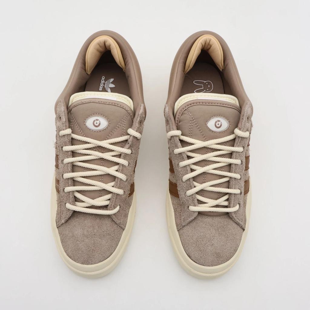 ID2529 Bad Bunny Adidas Originals Campus Chalky Brown Sand Beige Cream (Men's)