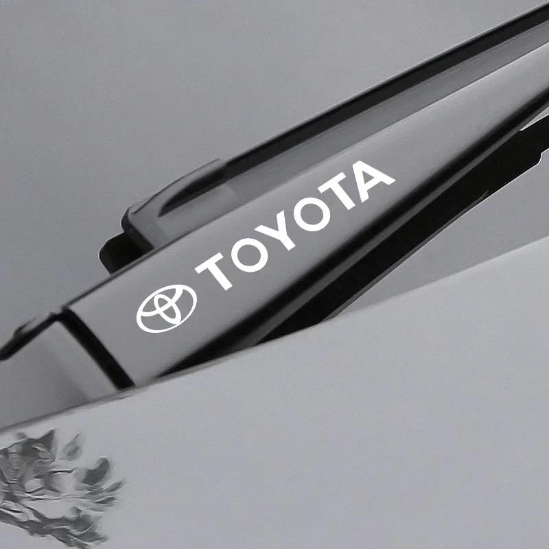 4 ks Samolepky na kliky dveří auta Samolepky na pneumatiky Zpětné zrcátko Emblém Pro Toyota Yaris Hilux Corolla Prius Avensis Emblém Auris Rav4