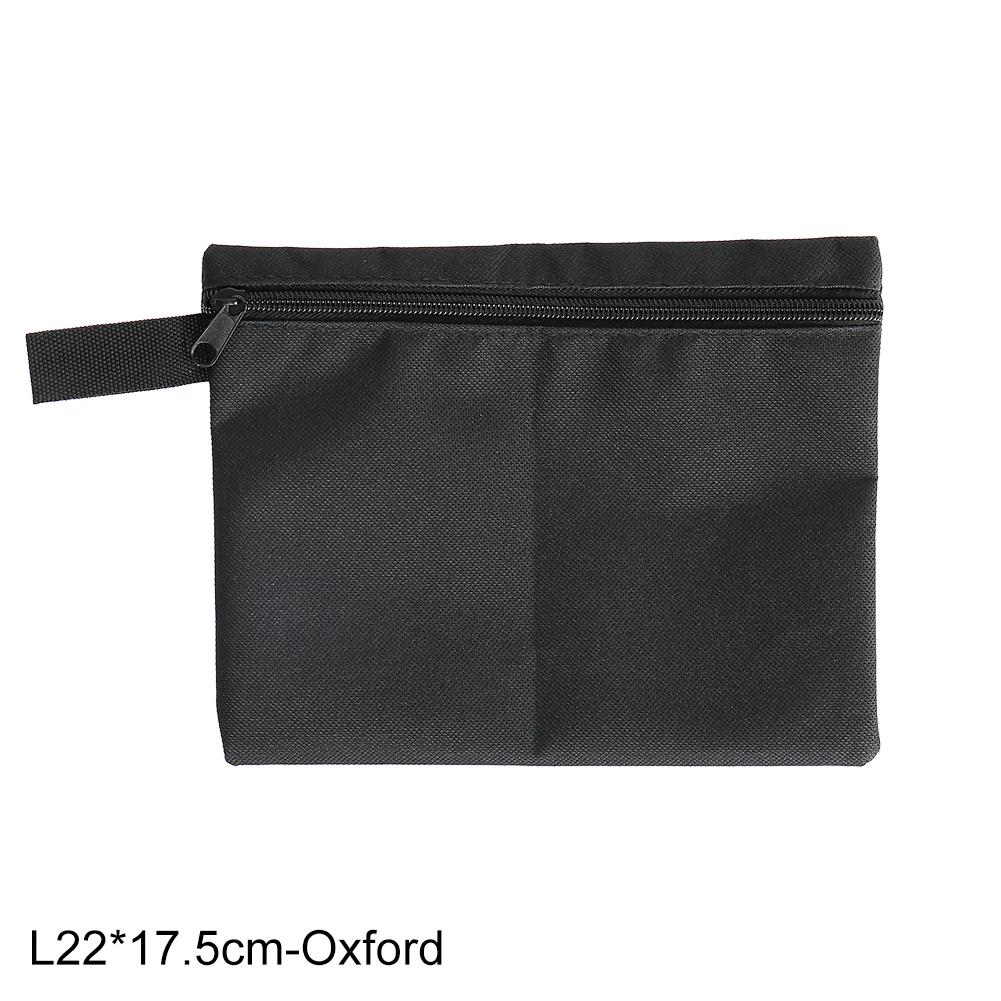 600D Oxford Stoff Handwerkzeugtasche Wasserdichter Reißverschluss Beschläge Schrauben Nägel Bohrer Aufbewahrungs-Werkzeugkasten Reise-Organisator-Tasche