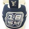 Great LOUIS VUITTON Low Cut Sneakers LV Skate Line Monogram Flower Marine Used