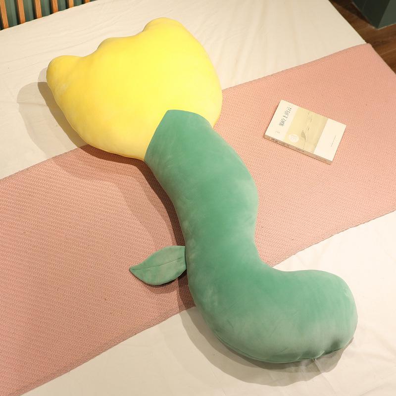 Cute Flower Long Throw Pillow Girl Sleeping Leg Pillow Cushion Bedroom Bed Pillow Side Sleep