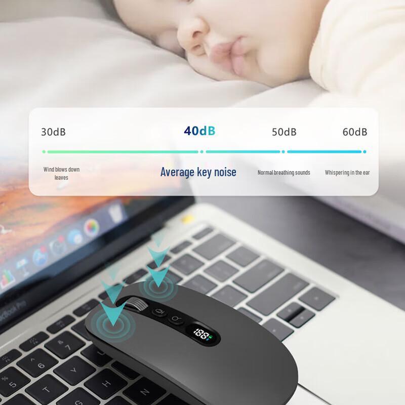 Sayrelances M191 AI Smart Mouse with 26-Language Voice Input
