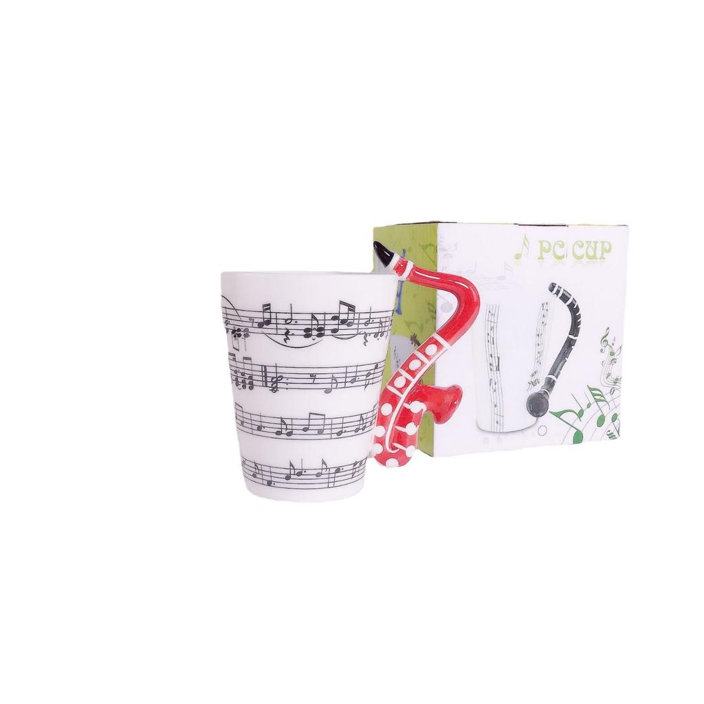400L Musical Instrument Saxophone Water Cup Ceramic Cup