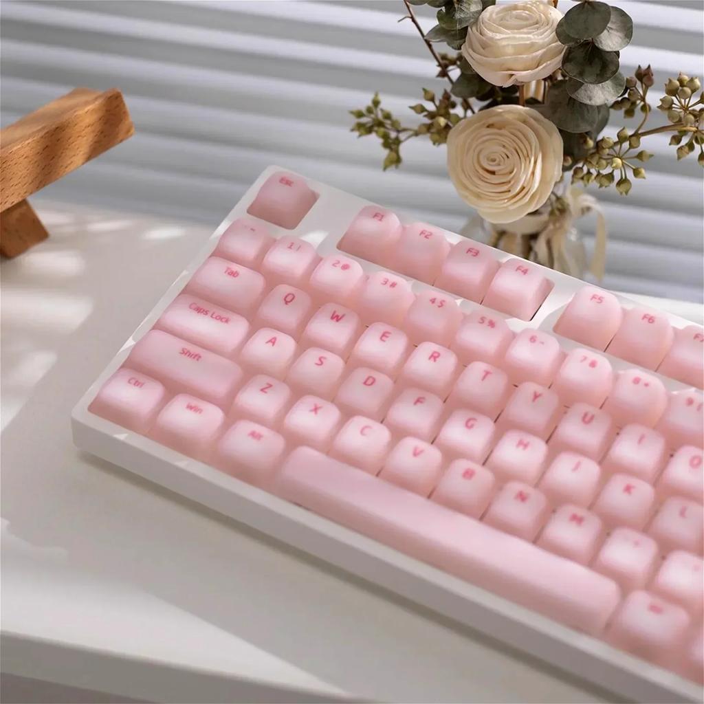 Xiaomi Transluzente Silikon CHERRY Tastenkappen PBT Dopamin Stumm für 21/61/87/104/108 Mechanische Tastaturen