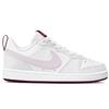 Nike Court Borough 2 Slip Resistant Abrasion Resistant Low top Skateboard Shoes Women's Pink White BQ5448-015(Team667-SBOX)