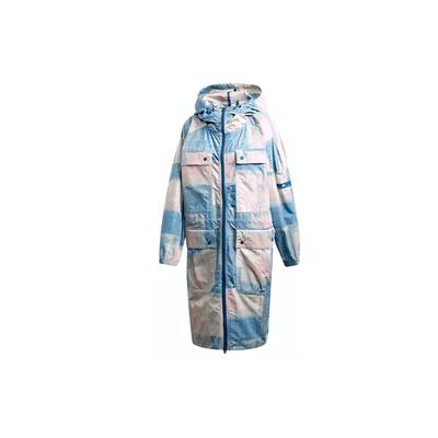 Von Stella McCartney Lässiger bedruckter mittellanger Trainings-Windbreaker Damen Oberbekleidung Mehrfarbig FK9673