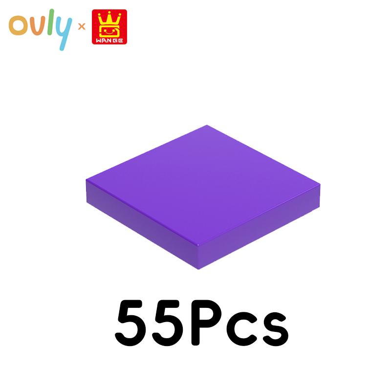 WANGE 2*2 Building Blocks 100Pcs Small Compatible Bricks 4-Hole Smooth Panel Elements Accessories MOC DIY Bulk Kids Toy No.3068