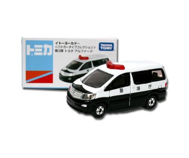 

TOMY Tomica Автомобиль Тип 3-й выпуск Toyota Alphard [Ito-Yokado] Полицейская коллекция