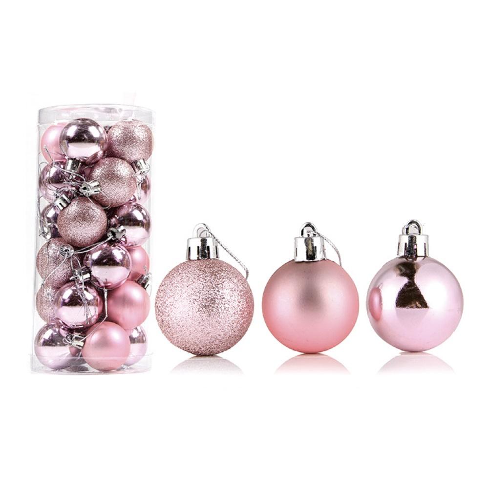 Christmas Hanging Ball Pretty Electroplating Mini Christmas Hanging Ball Xmas Party Ornament Ball Pendant Christmas Ball Home Decor