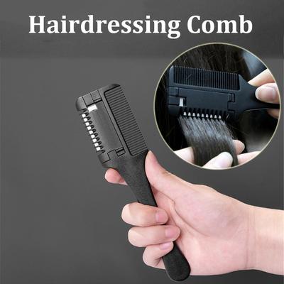 Stylingtool voor in de salon, tondeuse voor thuisgebruik, haarborstel, kapperskam, uitduntrimmer.