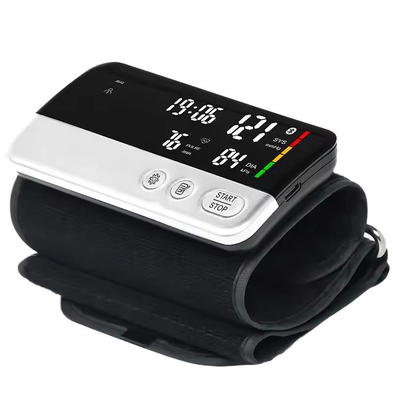 Hot Sale Electric High Accuracy CE Approved Automatic Digital Upper Arm Blood Pressure Monitor LED Display Class II Plastic Plastic