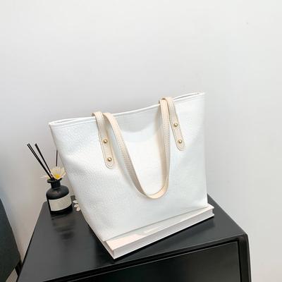 Trend Large Capacity 2025 Casual Retro Autumn New Trendy Fashion Portable Shoulder Tote Bag Women