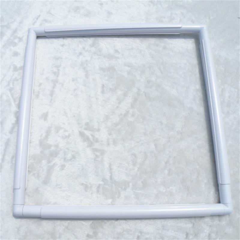 Plastic Square Sewing Hoop for Embroidery, Needlepoint DIY Craft Sewing Tools Cross Stitches Frame Embroidery Clip Frame