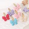 Cute Butterfly Hairpins Set Children Girls Kids Hair Clips Bobby Pins Barrettes Accessories Hairgrip Headwear Headdress Ornament