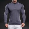 Sports T-shirt Men Running and Fitness Long-sleeved Quick-drying Clothes Autumn and Winter Basketball Training Outdoor Cycling Top Loose Base