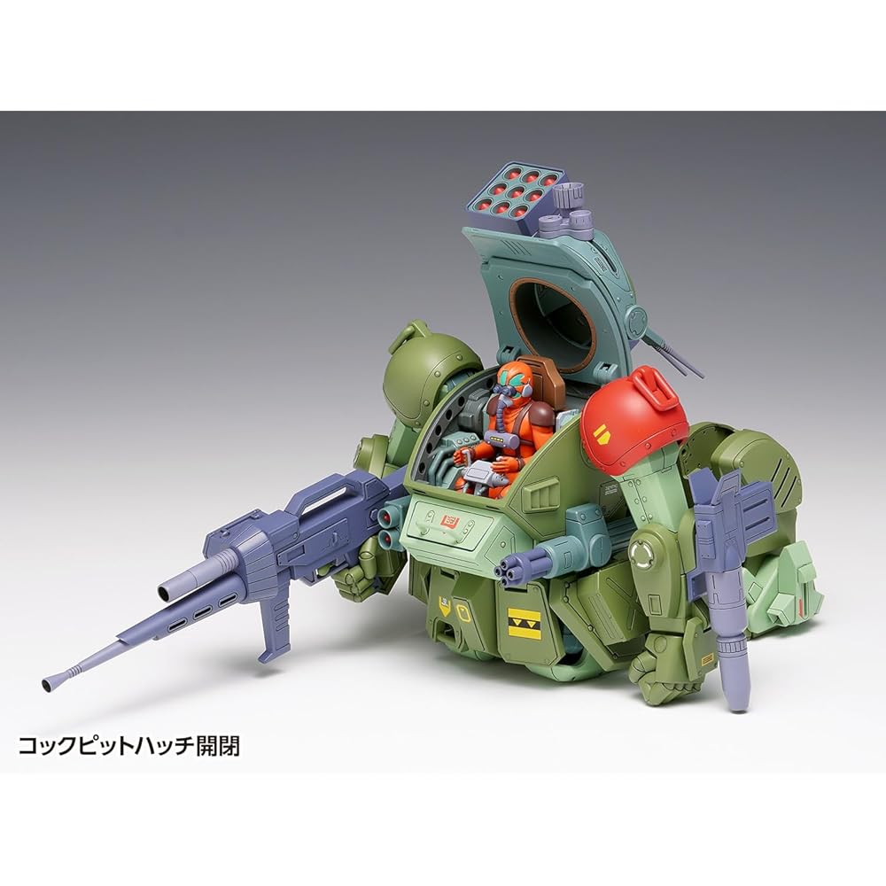 Wave Scopedog Red Shoulder Custom 1/24 Scale Model Kit Approximately 19cm Robot Figure