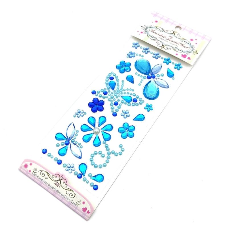 Gem Sticker Jewels for Crafts,Selfs Adhesive Rhinestones Jewel Stick On Gem Acrylic Heart Star Butterfly Sticker