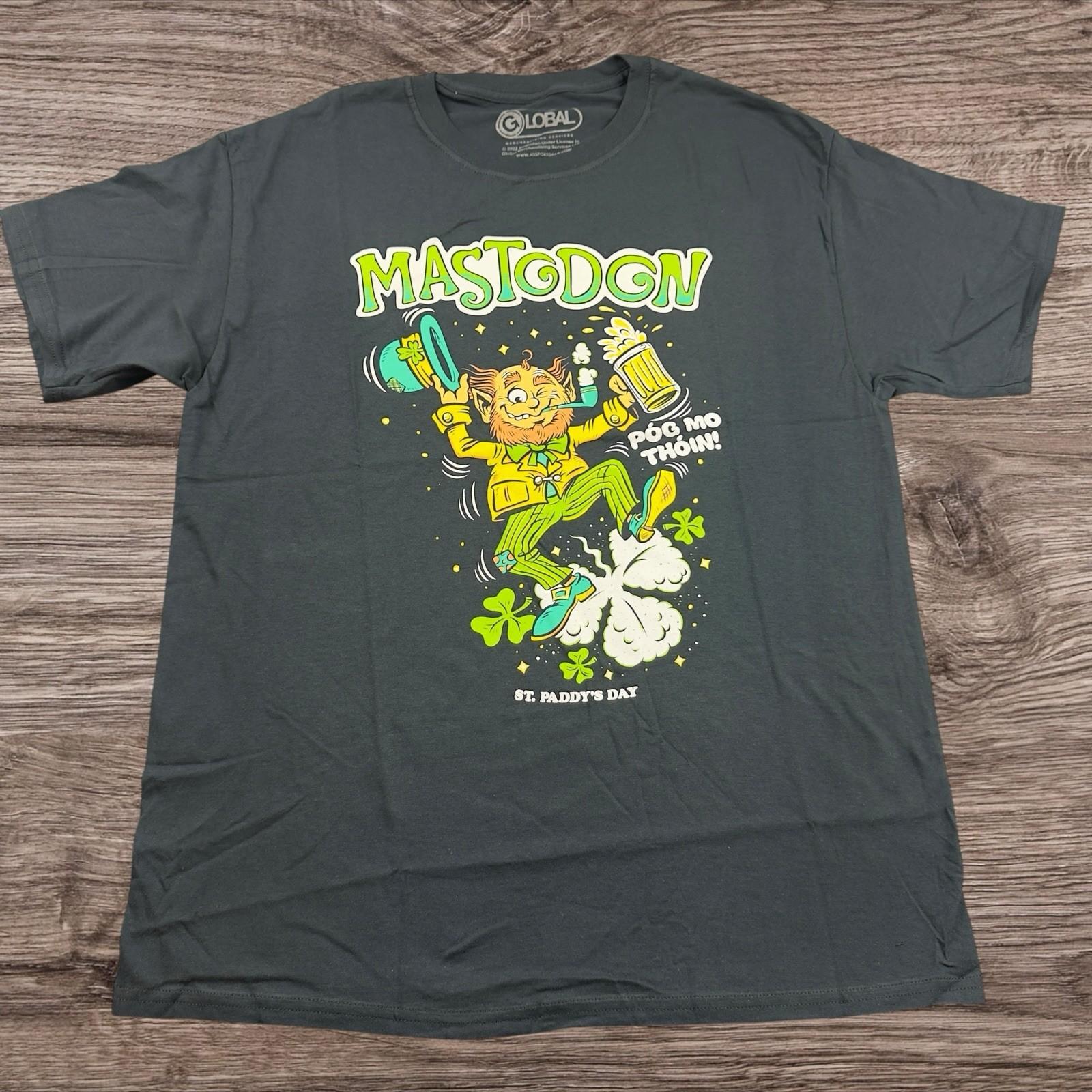 Mastodon / Rock Band Graphic Adult Size Small Unisex T-Shirt L