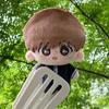 10cm Anime Go For It Nakamura Okuto Aikichi Hirono Cosplay Keychain Plush Cotton Doll Backpack Pendant Cute Gifts