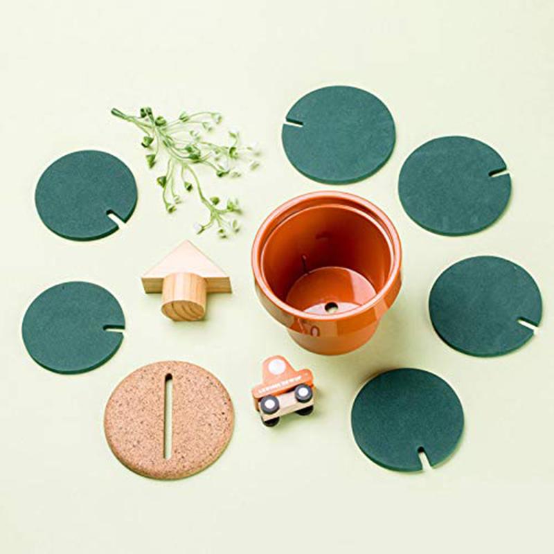 Cactus Coaster Non Slip Heat Resistant EVA Cup Mat DIY Home Decor Storage Multifunctional Table Accessory