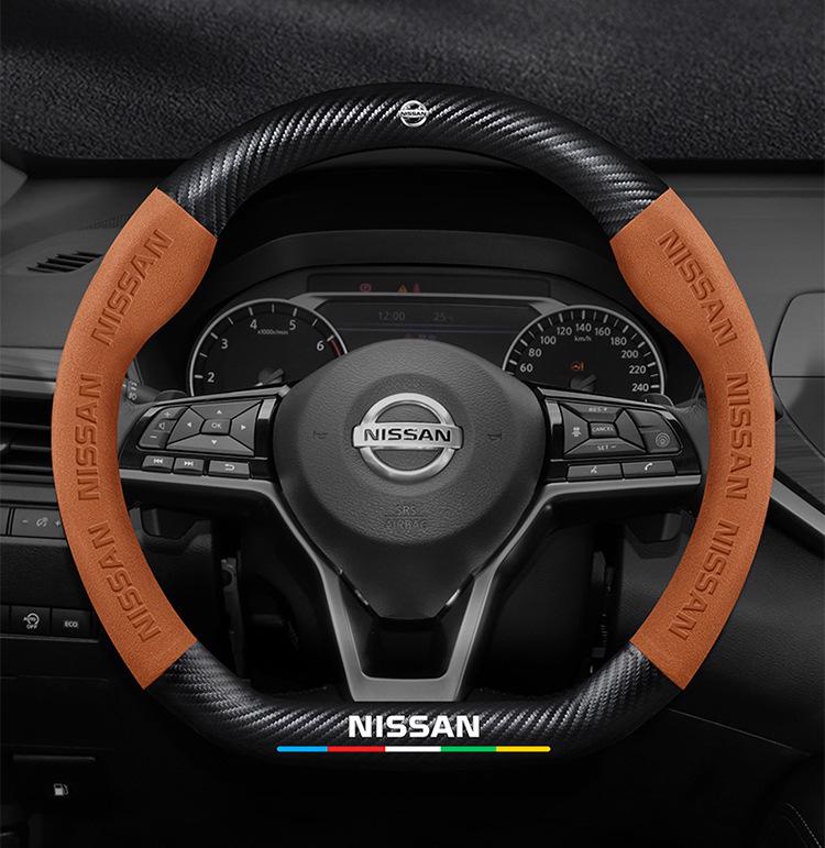 Nissan Lenkradbezug für Sylphy, Teana, Qashqai, Tiida, X-Trail, Sunny, Kicks, Murano und Bluebird