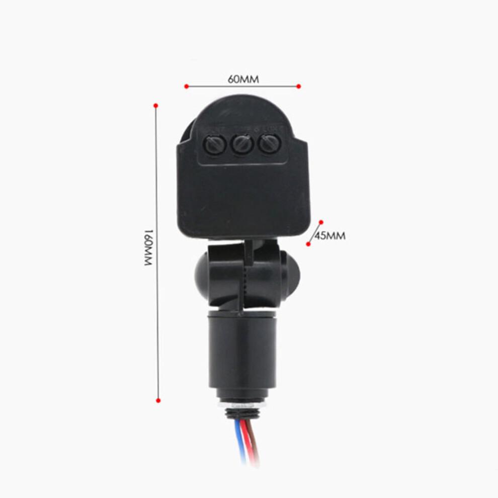 LED Light Motion Sensor Switch PIR Infrared Detector Automatic Movemen