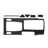 6Pcs Carbon Fiber Interior Gear Shift Set Cover Trim For Honda Accord 2013-2017