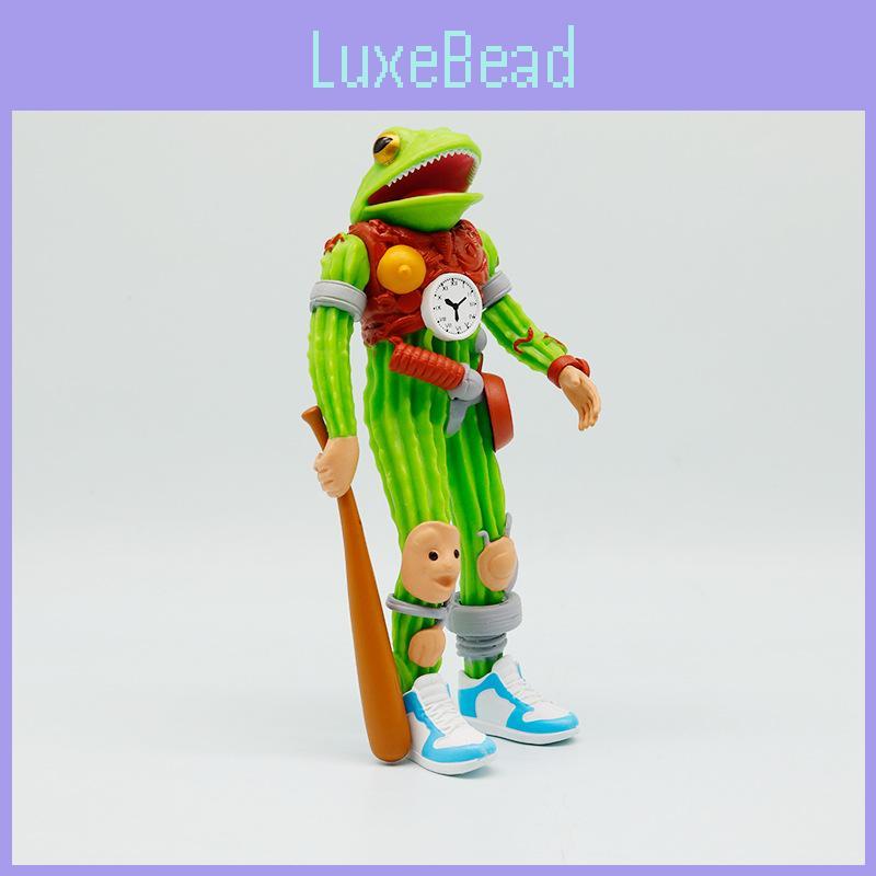 Al Italian Brainrot Cactus Clock Fusion Monster Pvc Action Figures Decoration
