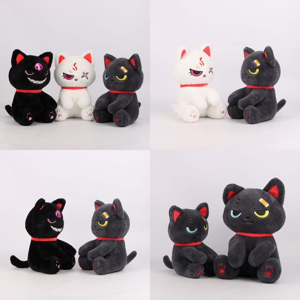 Halloween Pirate Dark Cat Stuffed Toy Cartoon Funny Girl Children Gift Holiday