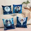 Ireland S-Song Of The Sea Cushion Cover Breathable Linen Pillow Cover Skin-Friendly Home Decor Pillowcase With Hidden Zipper