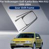 Car Stickers Styling Gear Shift Frame Carbon Fiber For Volkswagen Golf 4Jetta Bora MK4 R32 1999-2004 Decoration Accessories