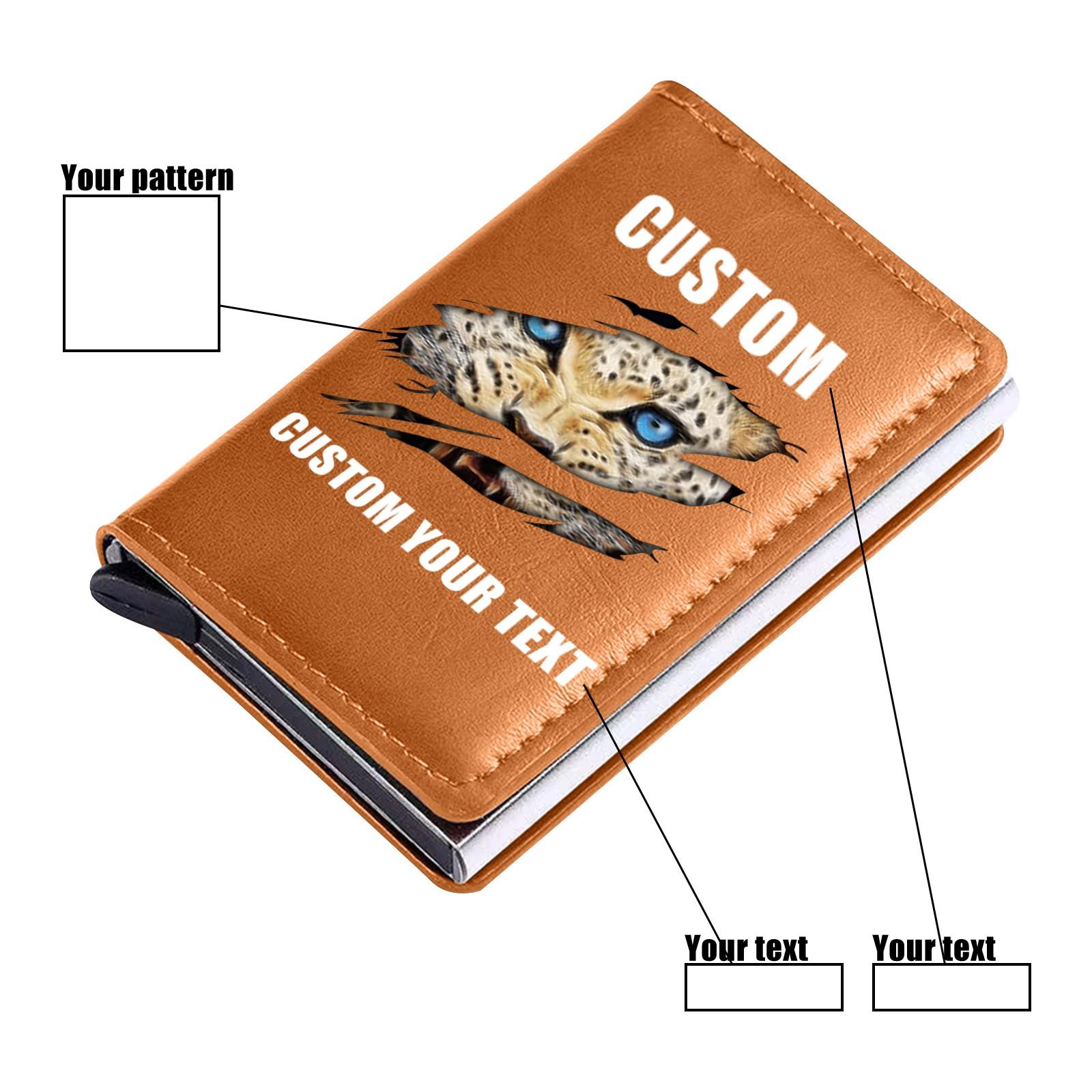 

Персонализированный держатель для карт из алюминиевого металла One Size