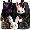Bester - Beliebter Gothic Dunkler Hase Anhänger Bully Hase Plüschtier Schlüsselanhänger Kreatives Nischengeschenk Für Mädchen Besondere Geschenke