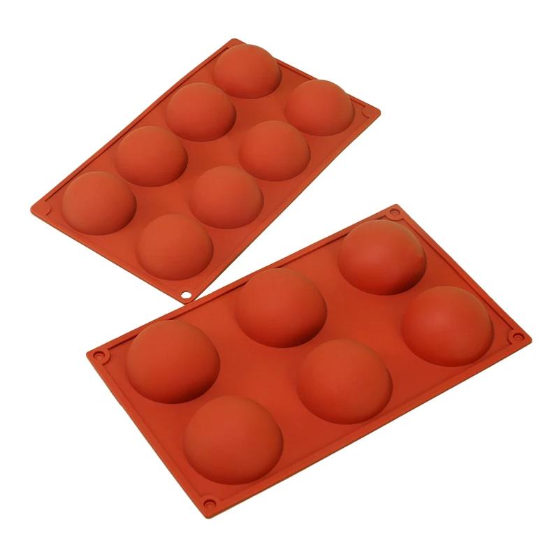 3D Ball Round Half Sphere Silicone Molds for DIY Baking Pudding Mousse Chocolate Cake Mold Kitchen Accessories Tools