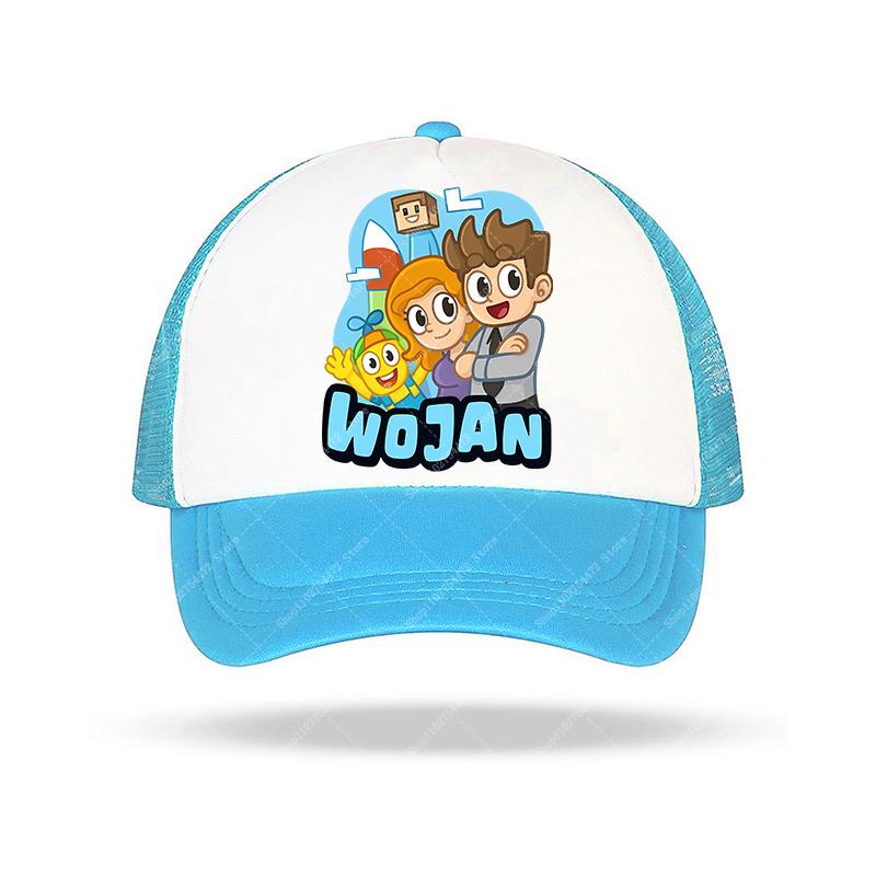 Adult Children Adjustable Baseball Caps Wojans Team Kids Cartoon Cute Hat Boy Girl Anime Breathable Sunbonnet Summer Cap Gifts