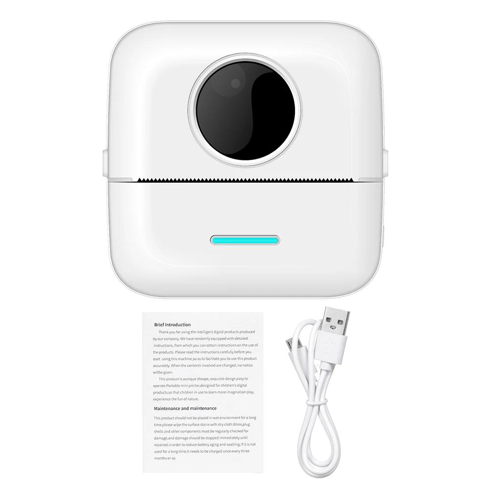 X5 Portable Mini Pocket Printer Wireless Bluetooth Thermal Label Printer Photo Notes Errors Receipt Thermal Printer for Students