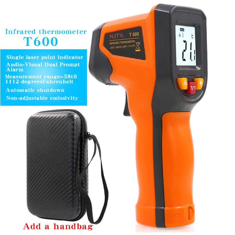 T400A T600A High Precision Infrared Thermometer, Water Thermometer, Baking and Kitchen Industrial Thermometer